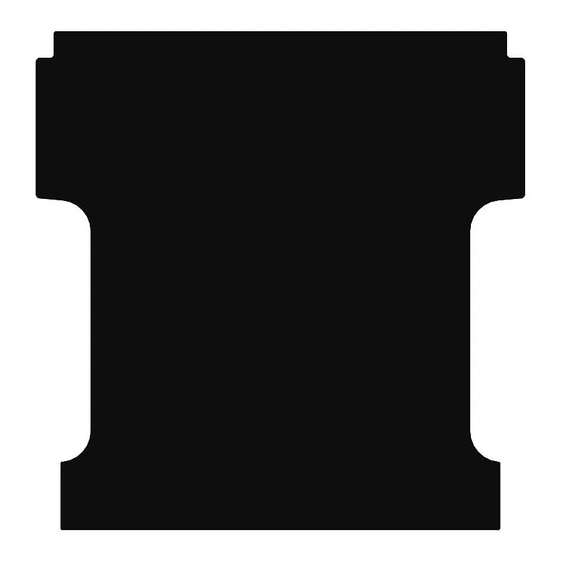 TF1-043-01 – LEGEND FLEET Bed Mat, Cut to Fit Without Raised Edges Black Rubber Without Tailgate Liner/Mat